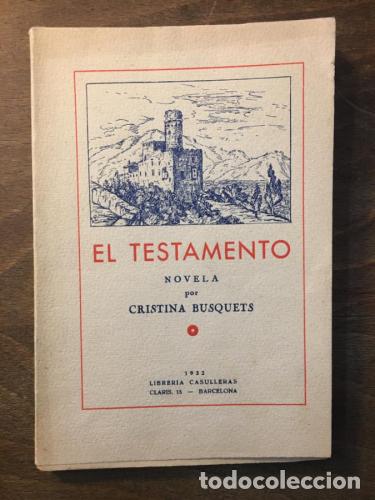 Livres: El testamento - Busquets, Cristina