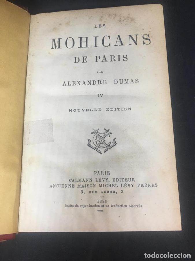 Libros: Les mohicans de Paris 4 vols. - Dumas, Alexandre - Foto 4