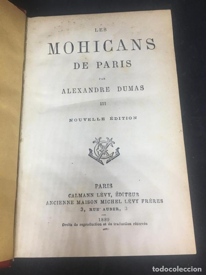 Libros: Les mohicans de Paris 4 vols. - Dumas, Alexandre - Foto 5