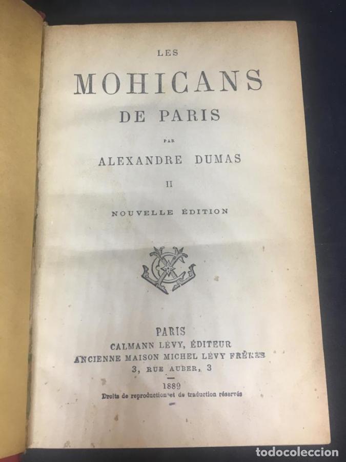 Libros: Les mohicans de Paris 4 vols. - Dumas, Alexandre - Foto 9