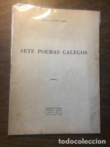 Libros: Sete poemas galegos - Are&aacute;n, Carlos Antonio