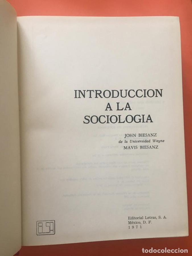 Libri di seconda mano: Introducci&oacute;n a la Sociolog&iacute;a - Biesanz, John/ Biesanz, Mavis