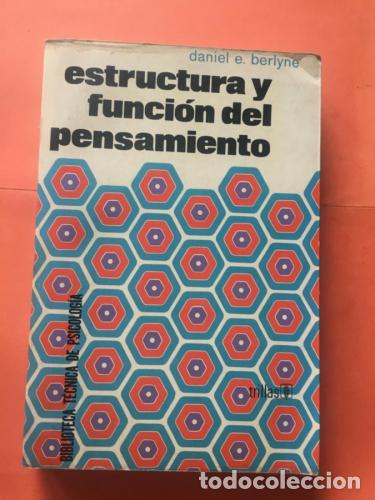 Libri di seconda mano: Estructura y funci&oacute;n del pensamiento - Daniel E. Berlyne
