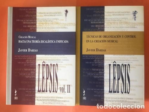 B&uuml;cher: L&ecirc;psis. T&eacute;cnicas de organizaci&oacute;n y control en la creaci&oacute;n musical 2 vols. - Darias, Javier