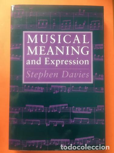 Livros em segunda m&atilde;o: Musical Meaning and Expression - Davies, Stephen