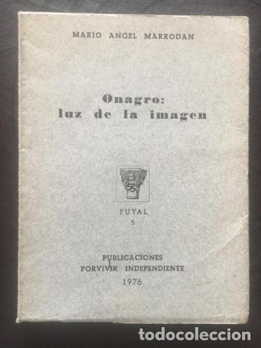 Libri di seconda mano: Onagro: luz de la imagen - Marrod&aacute;n, Mario &Aacute;ngel