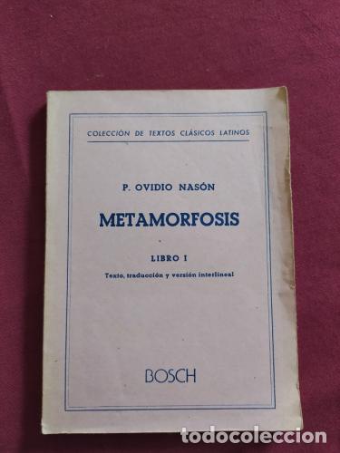 Libros: Metamorfosis. Libro I - Ovidio Nas&oacute;n, P.
