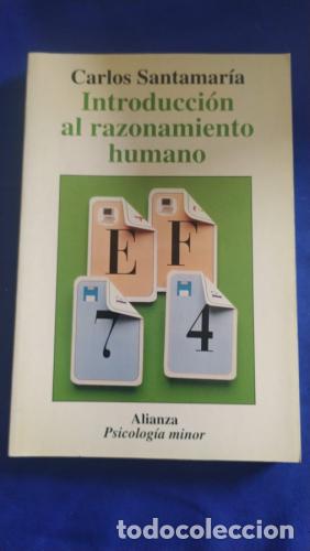 Libros: Introducci&oacute;n al razonamiento humano - Santamar&iacute;a, Carlos