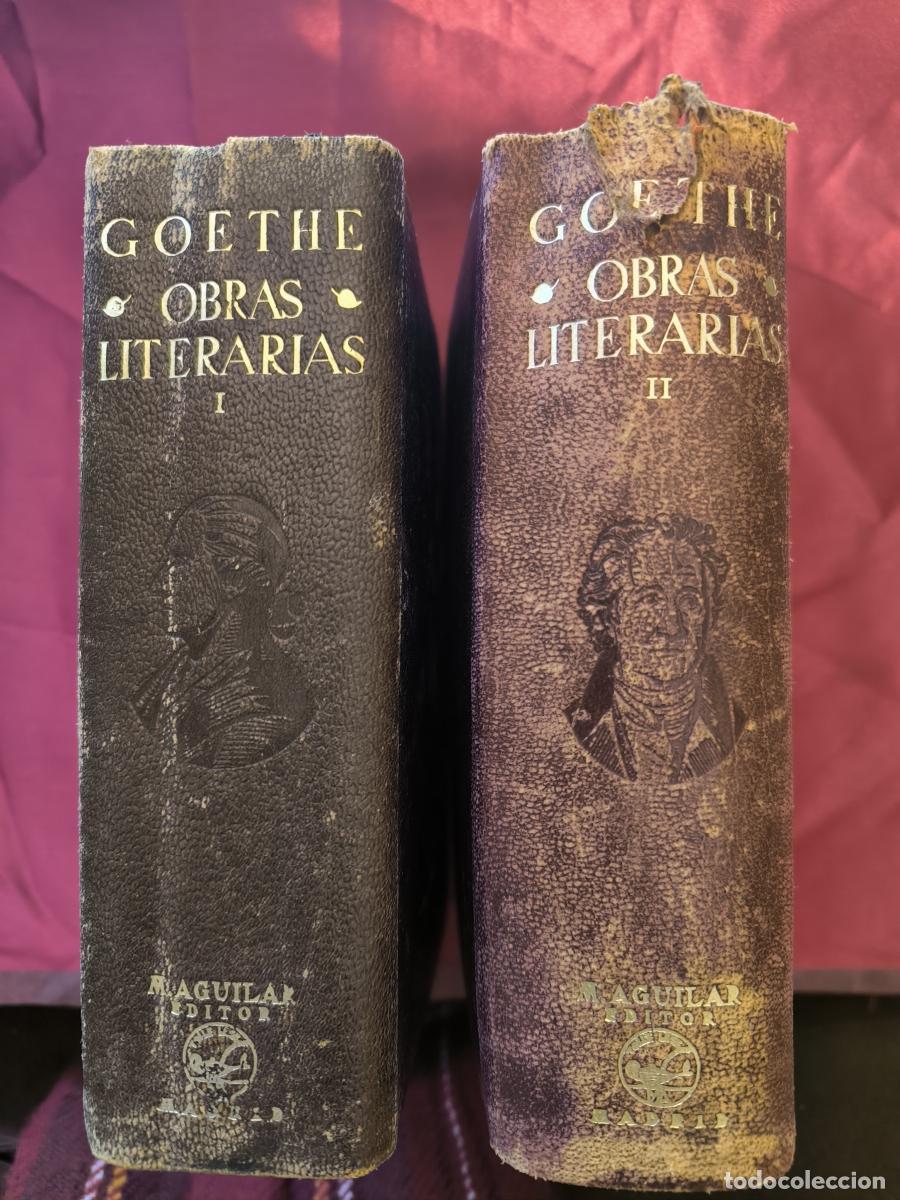 Libros: Obras literarias, 2 vols. - Goethe, J. W. - Foto 4