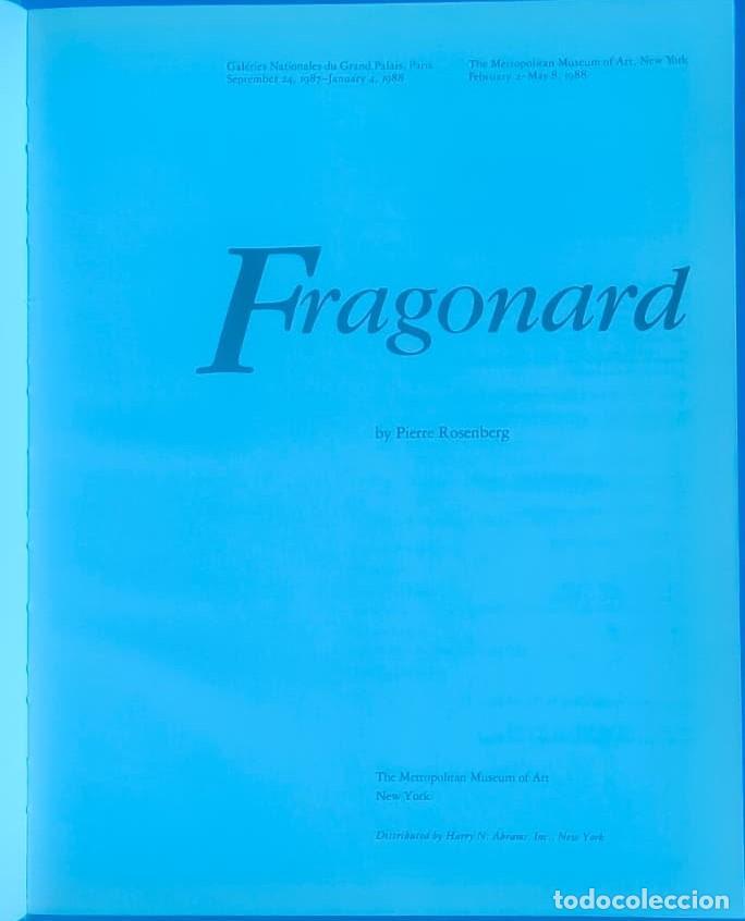 Libros: Fragonard - Rosenberg, Pierre - Foto 3