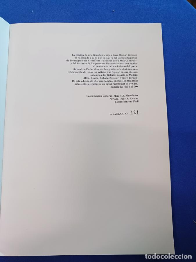 Libros: A Juan Ram&oacute;n Jim&eacute;nez - - Foto 5