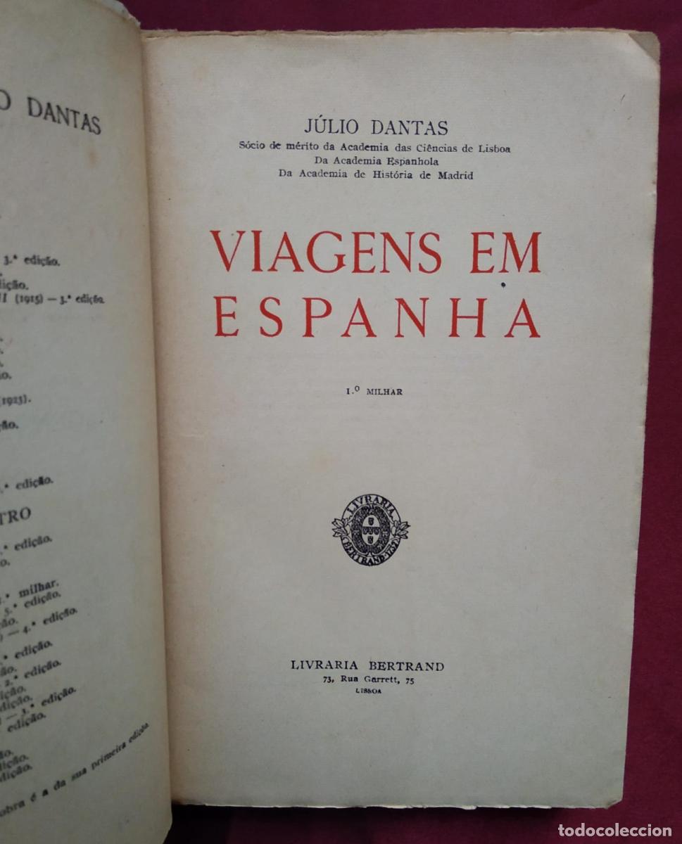 Libros: Viagens em Espanha - Dantas, Julio - Foto 4