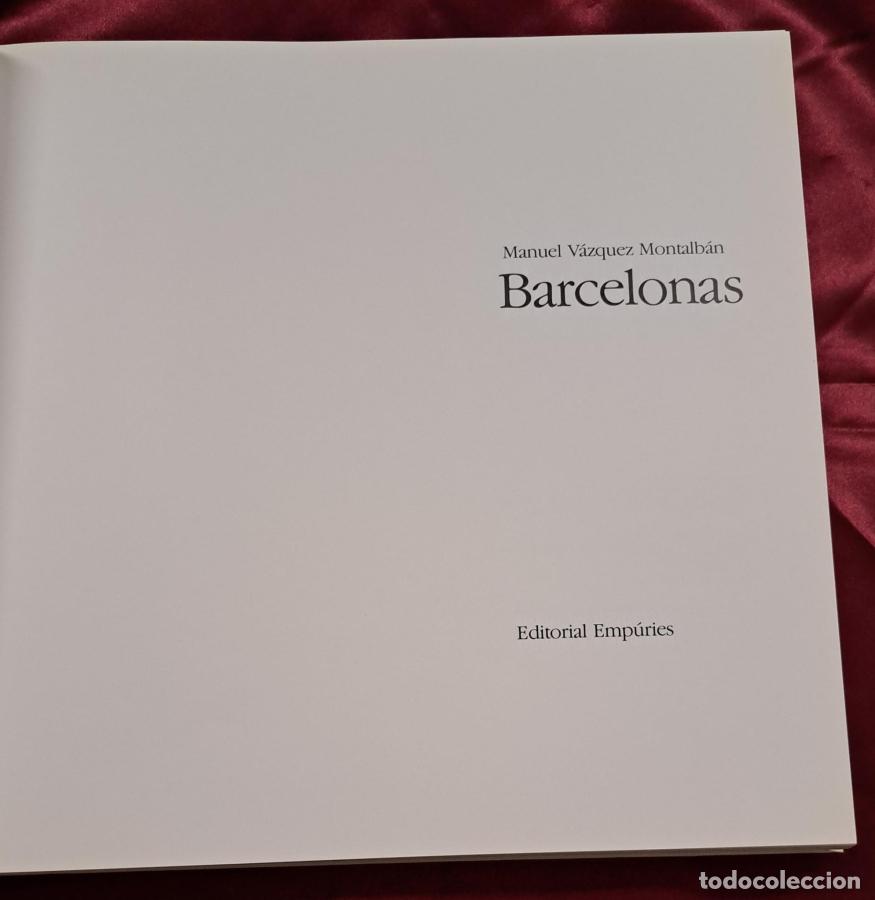 Libros: Barcelonas - V&aacute;zquez Montalb&aacute;n, Manuel - Foto 3