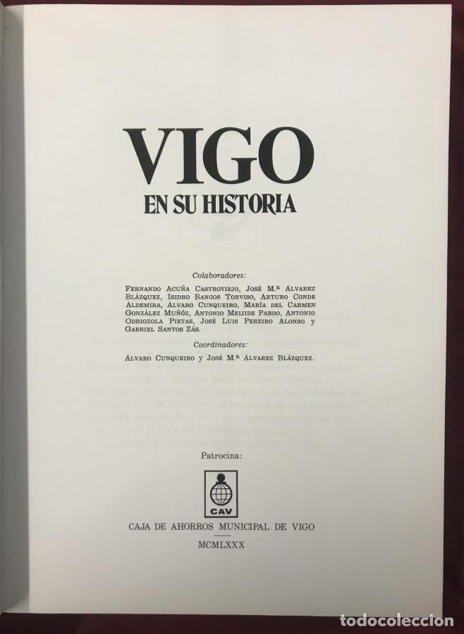Libros: Vigo en su historia - vv.aa. - Foto 3
