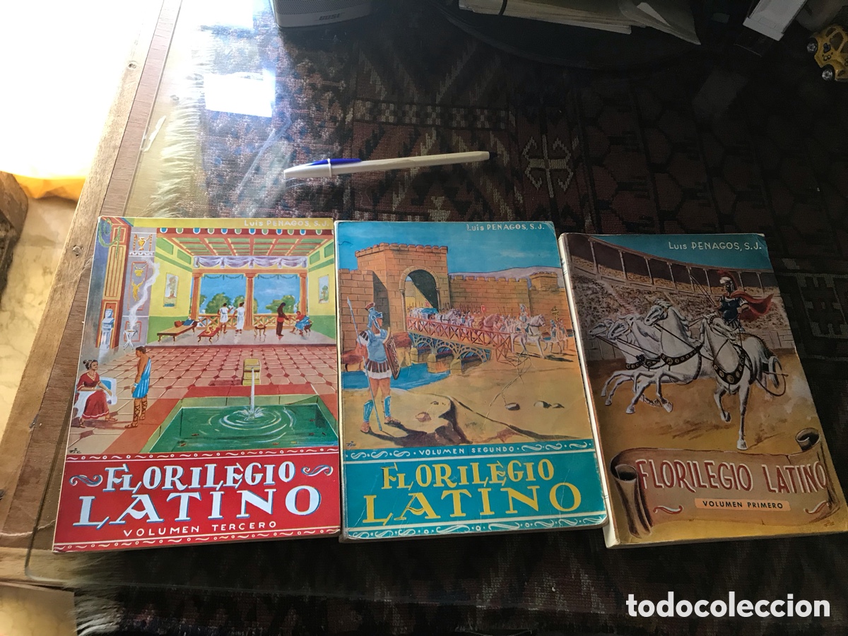 Libros: Florilegio latino. Volumen I, II y III. Luis Penagos.
