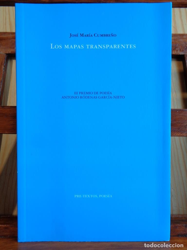 Livres: LOS MAPAS TRANSPARENTES - JOS&Eacute; MAR&Iacute;A CUMBRE&Ntilde;O