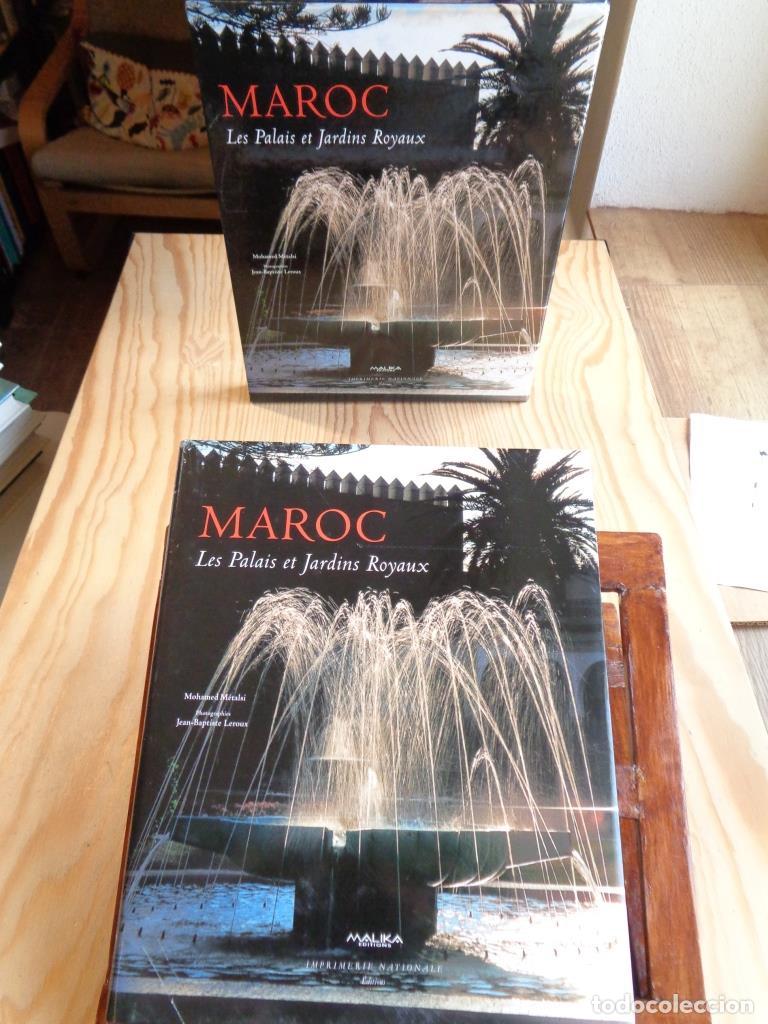 Libros: MAROC. Les Palais et Jardins Royaux (Texto en franc&eacute;s) (Firmado y Dedicado). - MOHAMED M&Eacute;TALSI