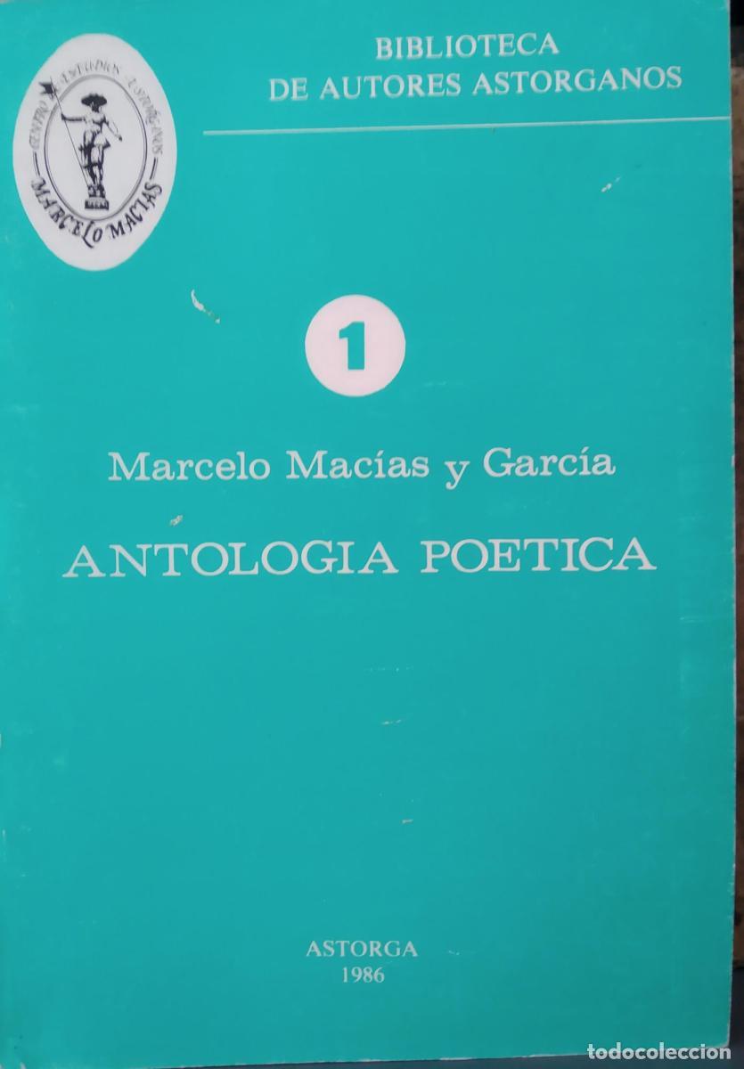 Libri di seconda mano: ANTOLOG&Iacute;A PO&Eacute;TICA. Marcelo Mac&iacute;as y Garc&iacute;a. - Mac&iacute;as y Garc&iacute;a, Marcelo