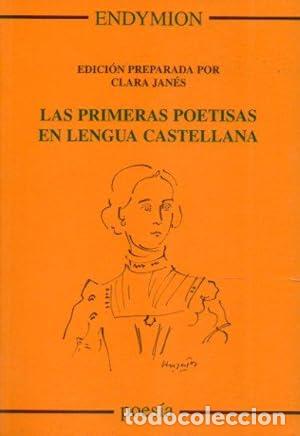 books: Las primeras poet&iacute;sas en lengua castellana - JANES, CLARA