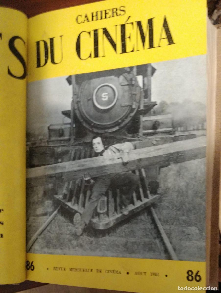 Libri di seconda mano: Cahiers du cin&eacute;ma. Revista mensual de cine (francesa). 13 n&uacute;meros encuadernados en Tela.- N&ordm; 81 (Mar