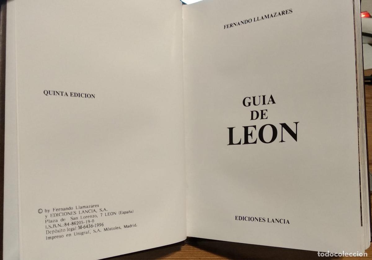 Libros: Gu&iacute;a art&iacute;stica de Le&oacute;n - Llamazares, Fernando - Foto 4