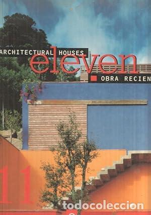 B&uuml;cher: Architectural houses. Eleven. Obra reciente - ASENSIO CERVER, FRANCISCO