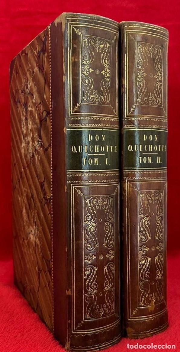 Libri di seconda mano: L'Ingenieux Hidalgo Don Quichotte de la Manche, 2 tomos - Miguel de Cervantes - Tony Johannot
