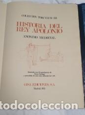 B&uuml;cher: Historia del Rey Apolonio. An&oacute;nimo Medieval Ilustrado con aguafuertes originales de &Oacute;scar Estruga -