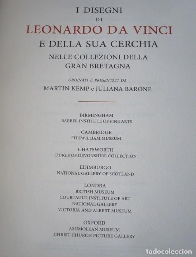 Livros em segunda m&atilde;o: I Disegni di Leonardo Da Vinci e della sua Cerchia nelle Colezioni della Gran Bretagna - Leonardo Da