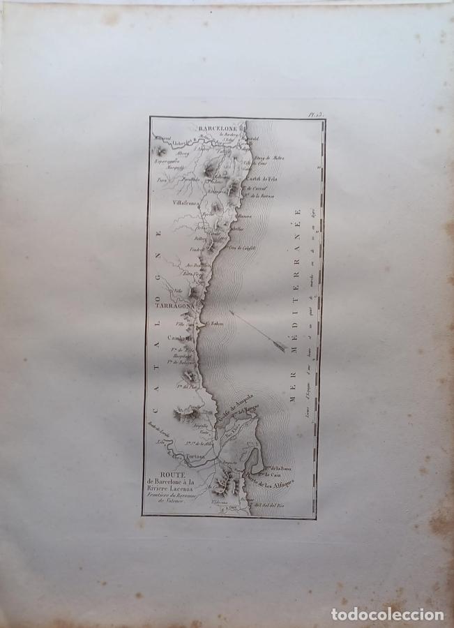 Libros: Route de Barcelone a la Riviere Lacenia. Frontiere du royaume de Valence - Laborde
