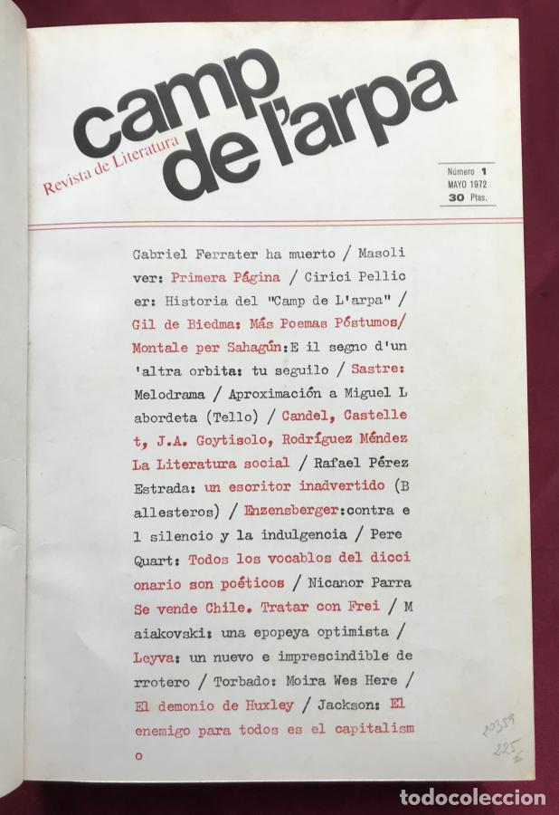 Livres: CAMP DE L'ARPA (Revista) - VVAA
