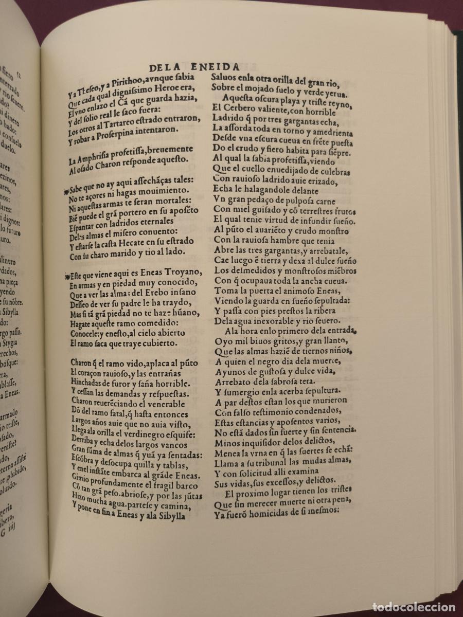 Libros: LA ENEIDA.Edcion facsimilar (1555) - VIRGILIO - Foto 11
