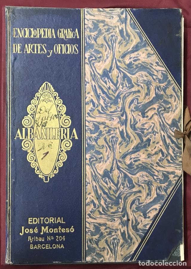 Libri di seconda mano: Enclopedia Gr&aacute;fica de Artes y Oficios. Alba&ntilde;ileria - Jose Monteso