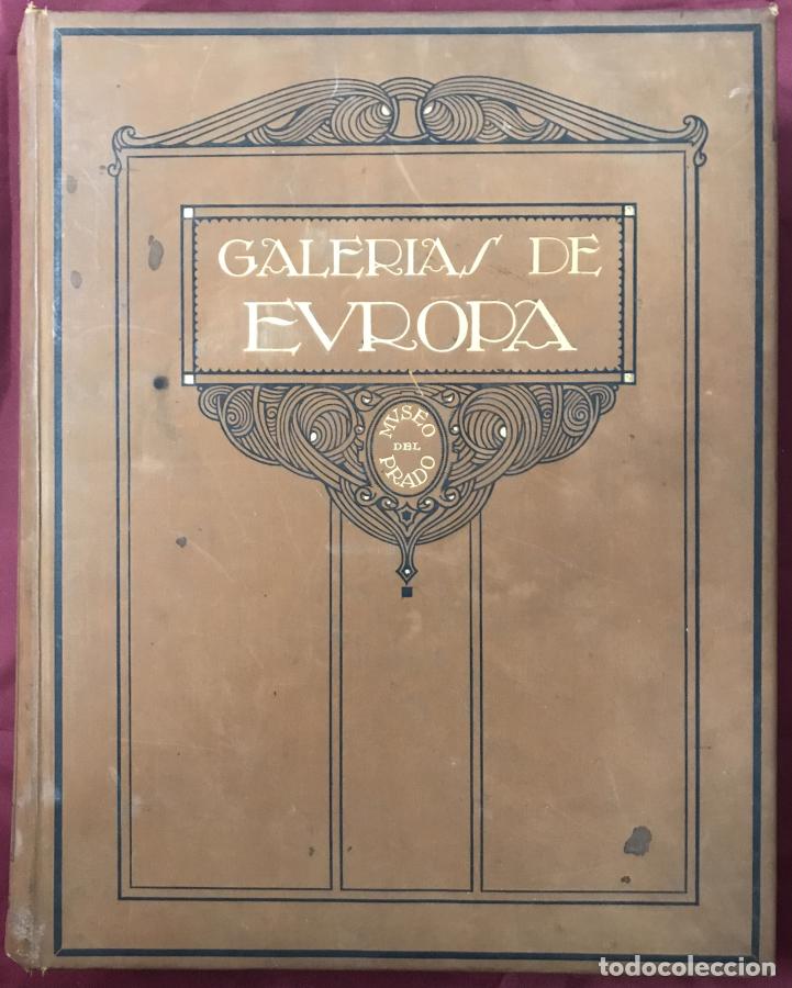 B&uuml;cher: Album de las galer&iacute;as de pinturas del Museo del Prado de Madrid. - Ed Labor