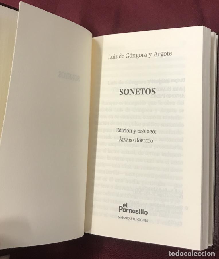 Libros: Sonetos - Gongora y Argote - Foto 3