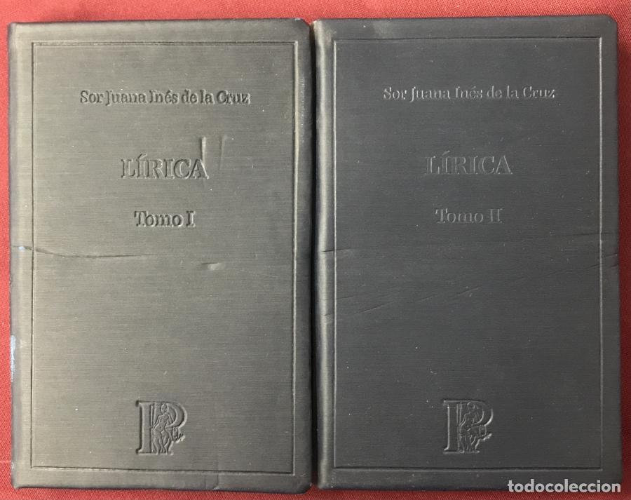 B&uuml;cher: L&iacute;rica. 2 vol&uacute;menes. - Sor Juana In&eacute;s de la Cruz