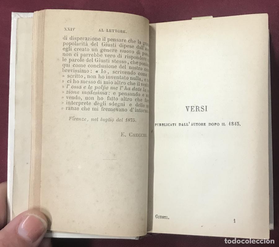 Libros: Poesie - Giusti, Guiseppe - Foto 5
