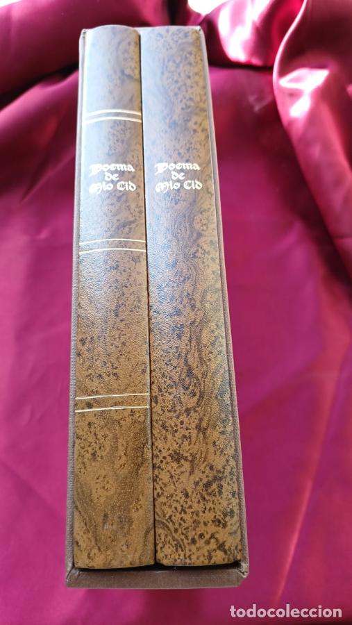 Libri di seconda mano: Poema de Mio Cid. [2 VOLS.]. Uno con la edici&oacute;n facs&iacute;mil del manuscrito del Marqu&eacute;s de Pidal deposit