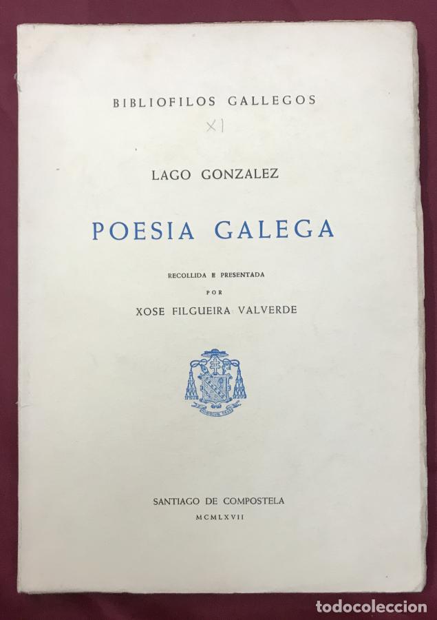 Libros: Poesia galega - Lago Gonzalez
