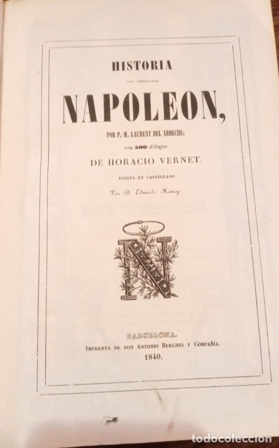B&uuml;cher: Historia de Napole&oacute;n - VERNET, HORACIO