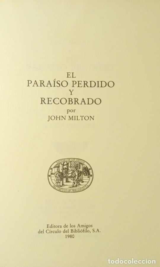 Libros: El paraiso perdido - Milt&oacute;n, Jhon - Foto 4