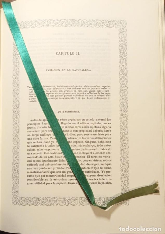 Libros: El origen de las especies - Darwin, Charles - Foto 6