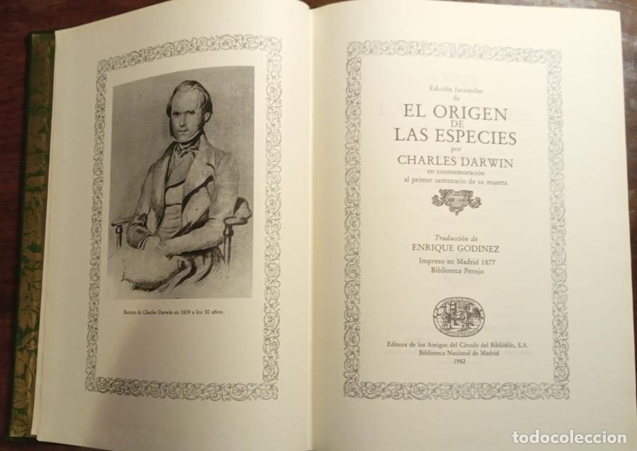 Libros: El origen de las especies - Darwin, Charles - Foto 1