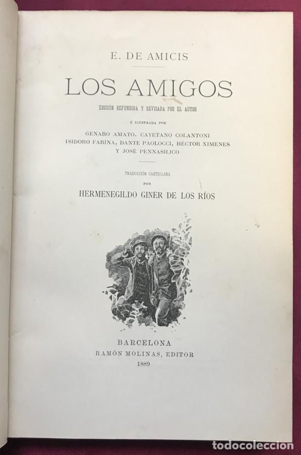 B&uuml;cher: Los amigos . Edici&oacute;n refundida y revisada por el autor e ilustrada por Genaro Amato, Cayetano Colant