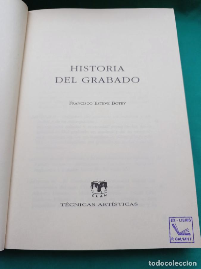 Libros: Historia del grabado - Esteve Botey, Francisco - Foto 4