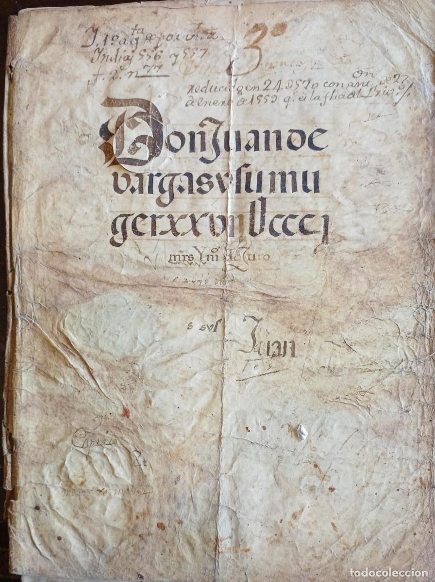 Libros: (Manuscrito) Felipe II y su hermana D&ntilde;a. Juana de Austria, princesa de Portugal venden rentas y patr
