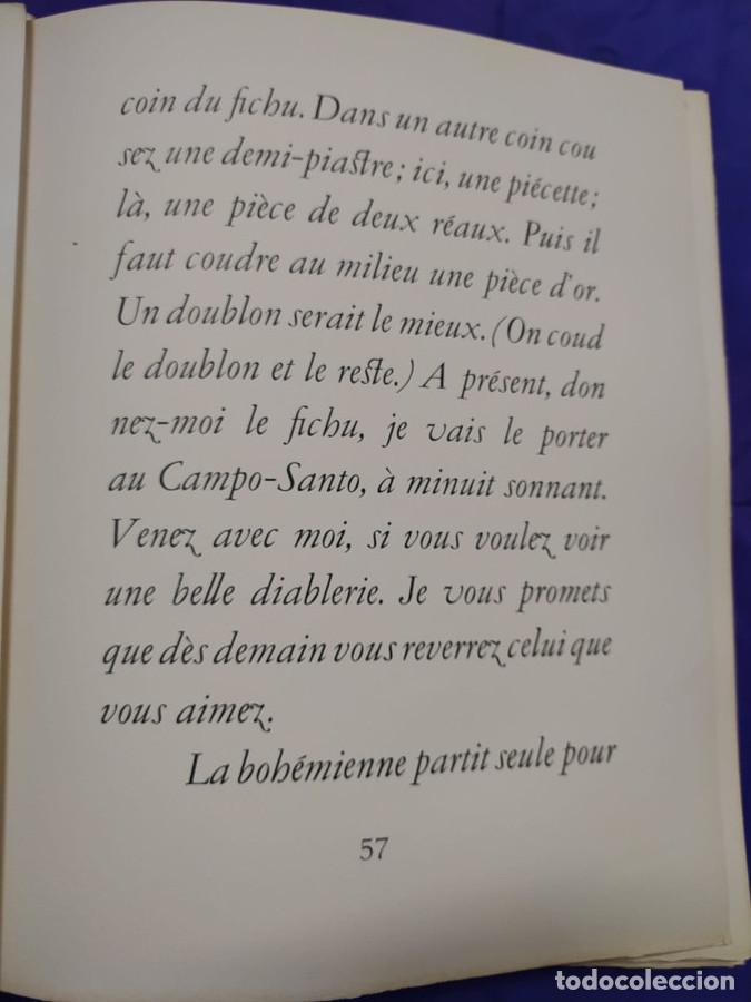 Libros: L&acute;Espagne & ses gitans. Introduction et dessins en couleurs de chimot. - M&eacute;rim&eacute;e, Prosper - Foto 4