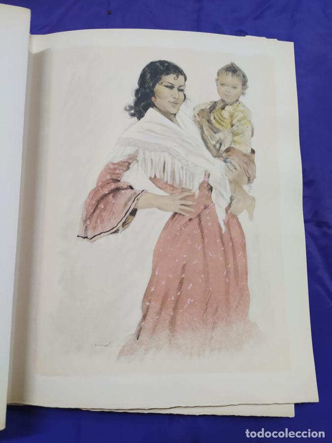 Libros: L&acute;Espagne & ses gitans. Introduction et dessins en couleurs de chimot. - M&eacute;rim&eacute;e, Prosper - Foto 7