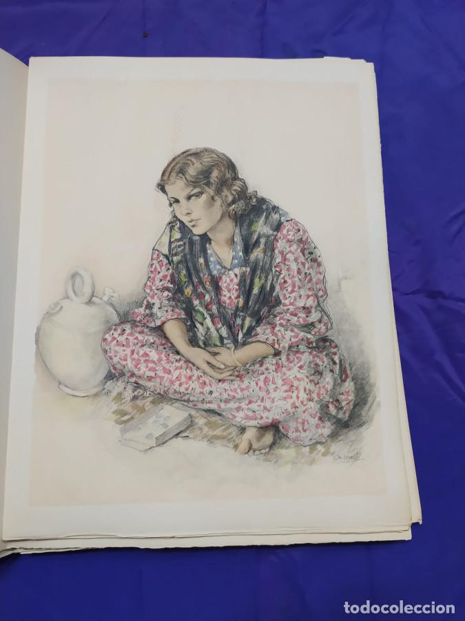 Libros: L&acute;Espagne & ses gitans. Introduction et dessins en couleurs de chimot. - M&eacute;rim&eacute;e, Prosper - Foto 10