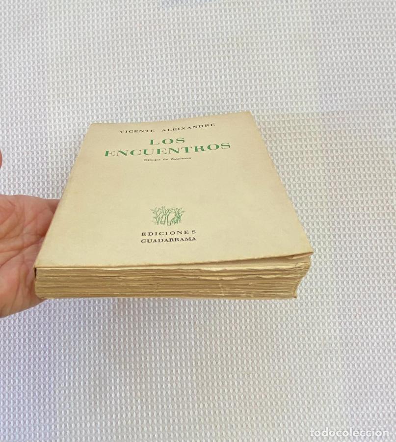 Libros: LOS ENCUENTROS - VICENTE ALEIXANDRE - Foto 12